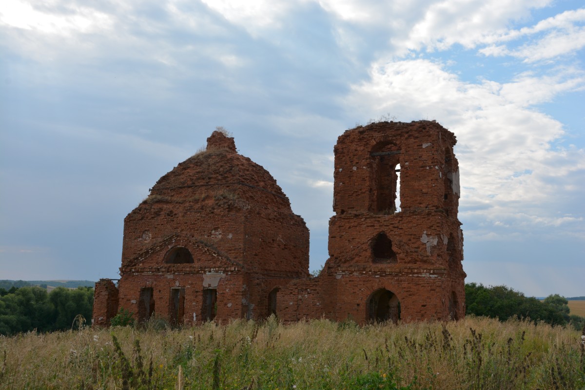 Церковь Казанской иконы Божией Матери, Лукинка, урочище (Бавлинский район, Республика Татарстан). фасады