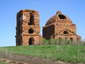 Лукинка, урочище. Церковь Казанской иконы Божией Матери