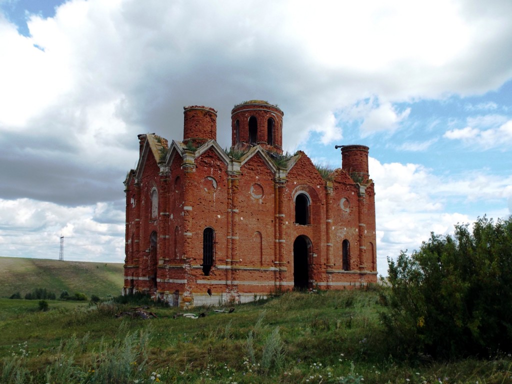 Репьевка, урочище. Церковь Владимирской иконы Божией Матери. фасады