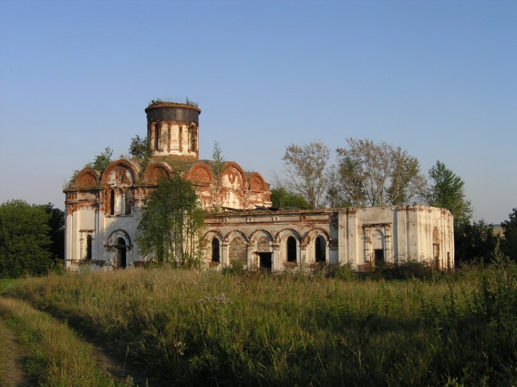 Церковь Троицы Живоначальной, Большая Пица (Дальнеконстантиновский район, Нижегородская область). фасады