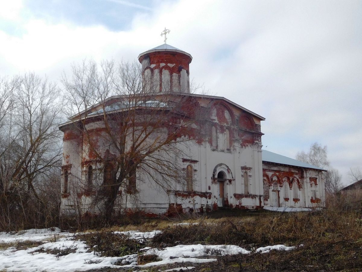 Церковь Троицы Живоначальной, Большая Пица (Дальнеконстантиновский район, Нижегородская область). фасады