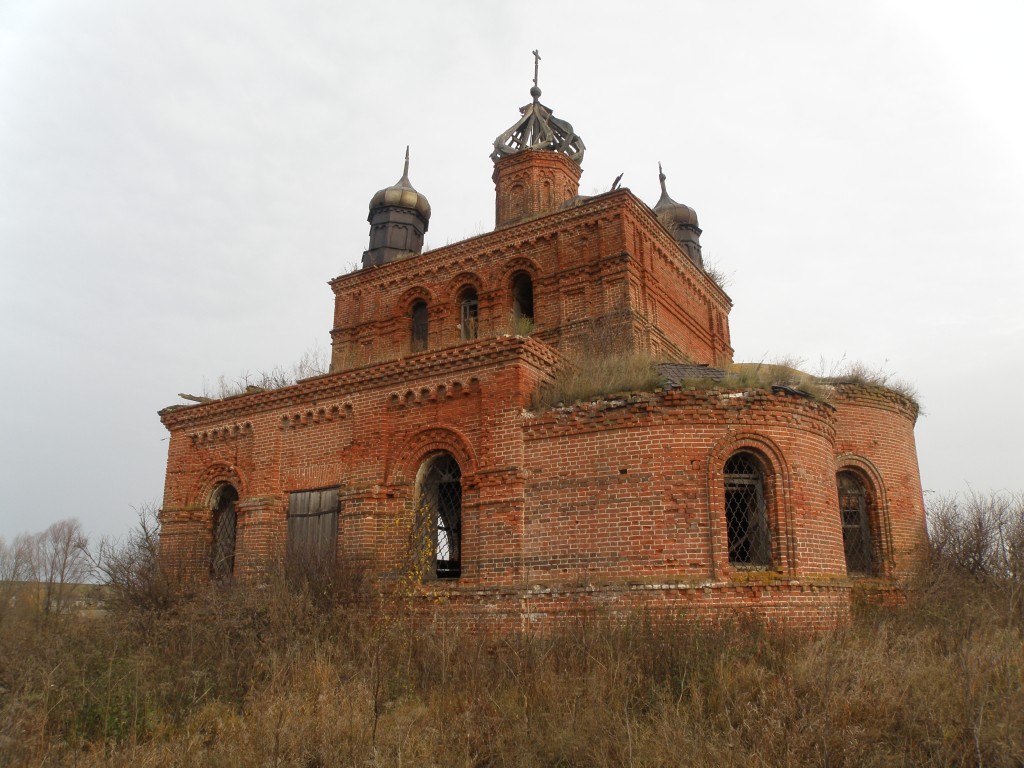 Церковь Иоанна Богослова, Петлино (Вадский район, Нижегородская область). фасады