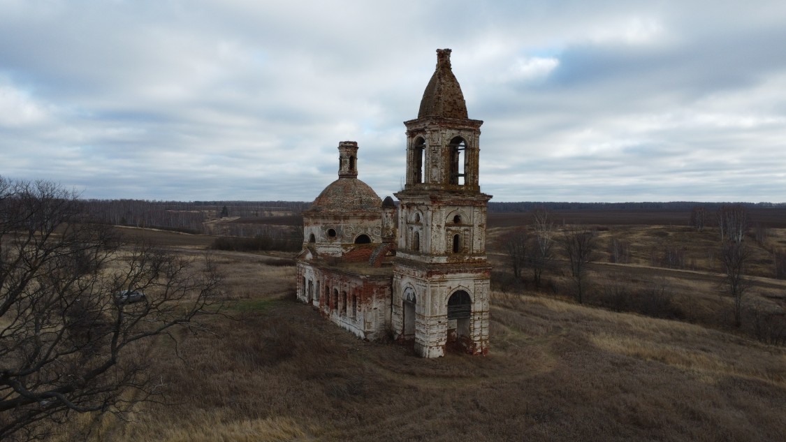 Церковь Николая Чудотворца, Вазьян (Вадский район, Нижегородская область). фасады