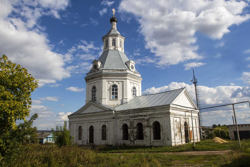 Ягодное. Церковь Успения Пресвятой Богородицы. фасады