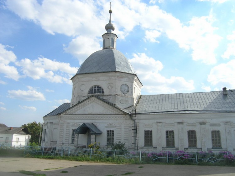 Шершово. Церковь Троицы Живоначальной. фасады, Вид с северной стороны