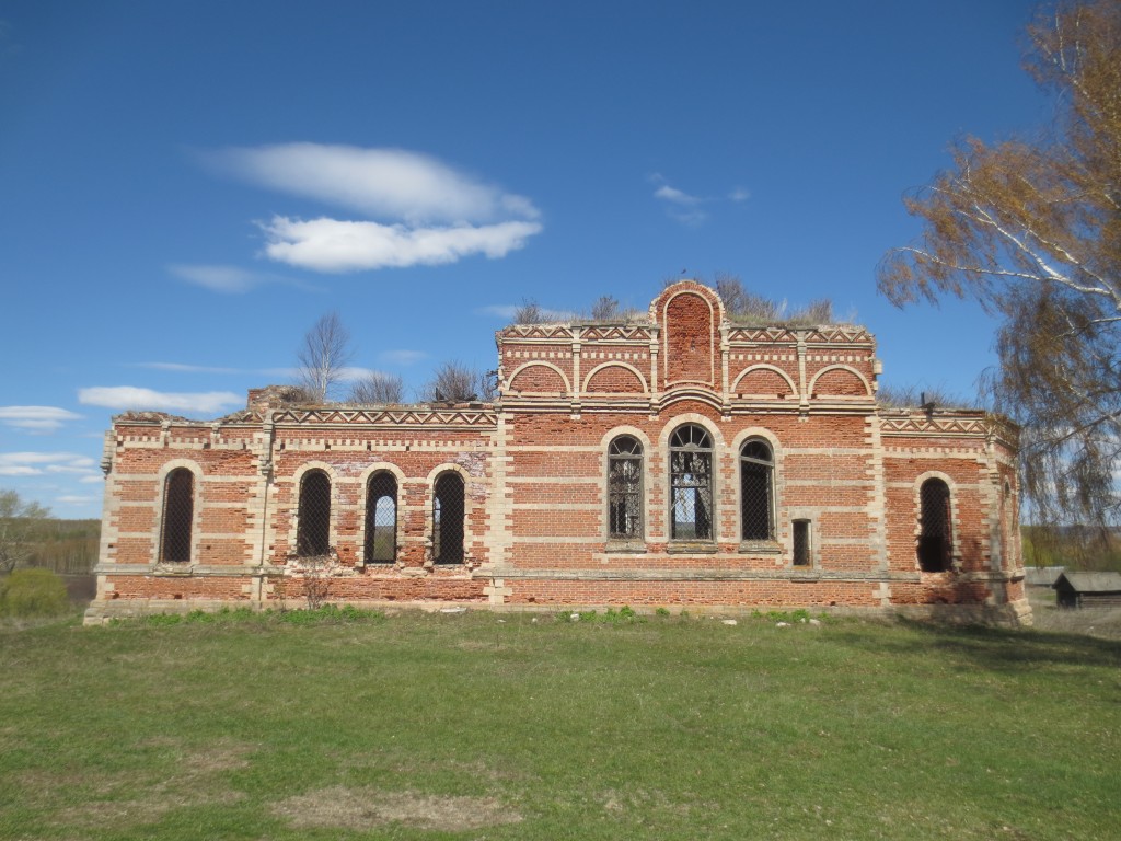 Сунеево. Церковь Казанской иконы Божией Матери (?). фасады