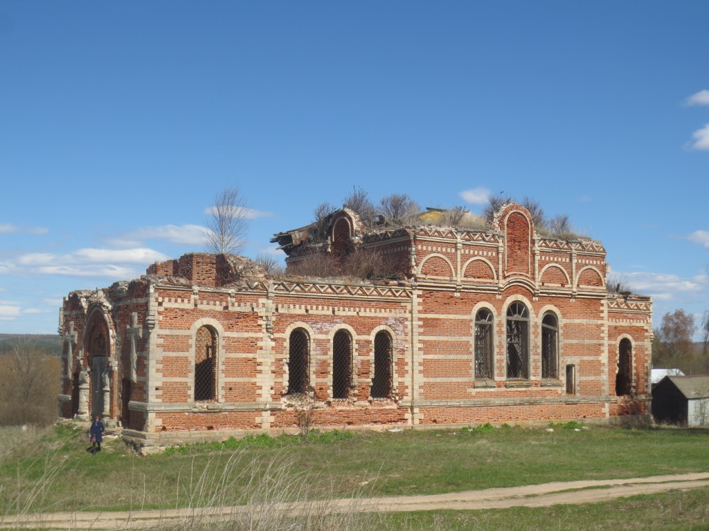 Сунеево. Церковь Казанской иконы Божией Матери (?). фасады