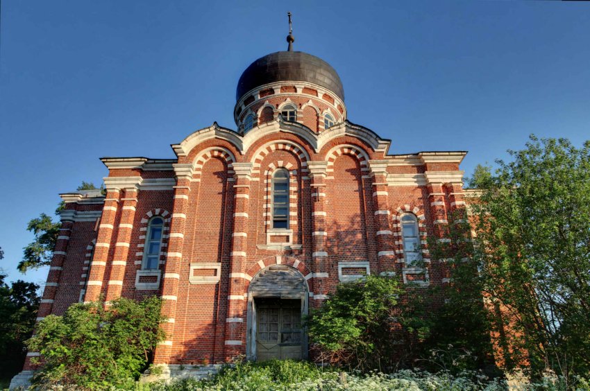 Церковь Диомида, Перво (Касимовский район и г. Касимов, Рязанская область). фасады