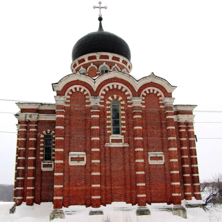 Церковь Диомида, Перво (Касимовский район и г. Касимов, Рязанская область). фасады, восточный фасад