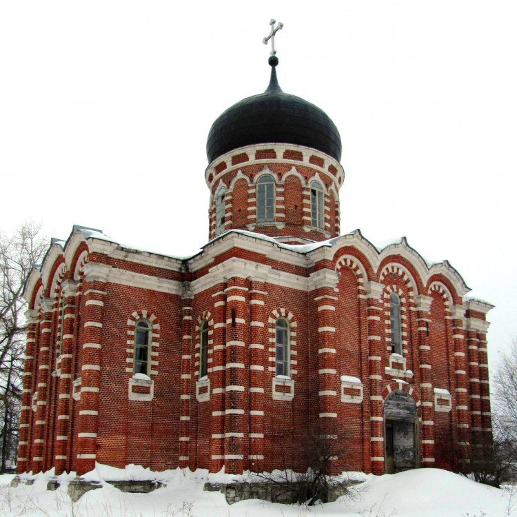 Церковь Диомида, Перво (Касимовский район и г. Касимов, Рязанская область). фасады, вид с северо-востока
