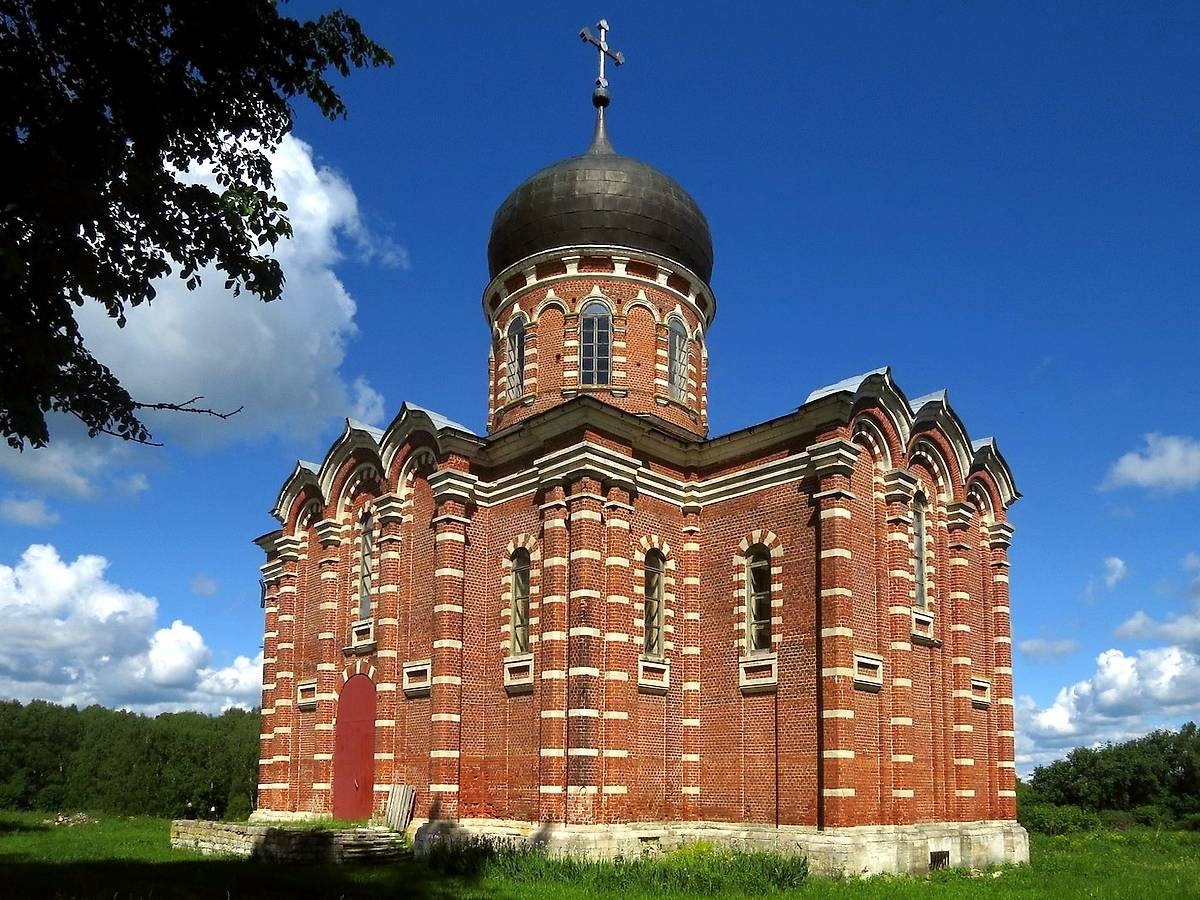 фасады. Церковь Диомида, Перво (Касимовский район и г. Касимов, Рязанская область)
