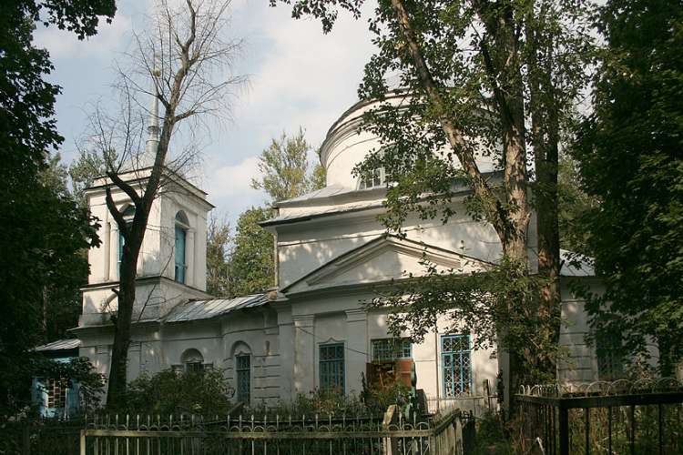 Церковь Вознесения Господня, Рославль (Рославльский район, Смоленская область). общий вид в ландшафте, 		      