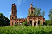 Церковь Успения Пресвятой Богородицы, Вид с юга<br>, Висляево, Ферзиковский район, Калужская область