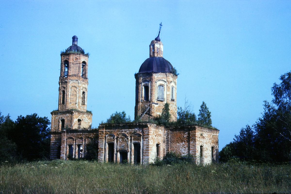 Церковь Успения Пресвятой Богородицы, Висляево (Ферзиковский район, Калужская область). фасады