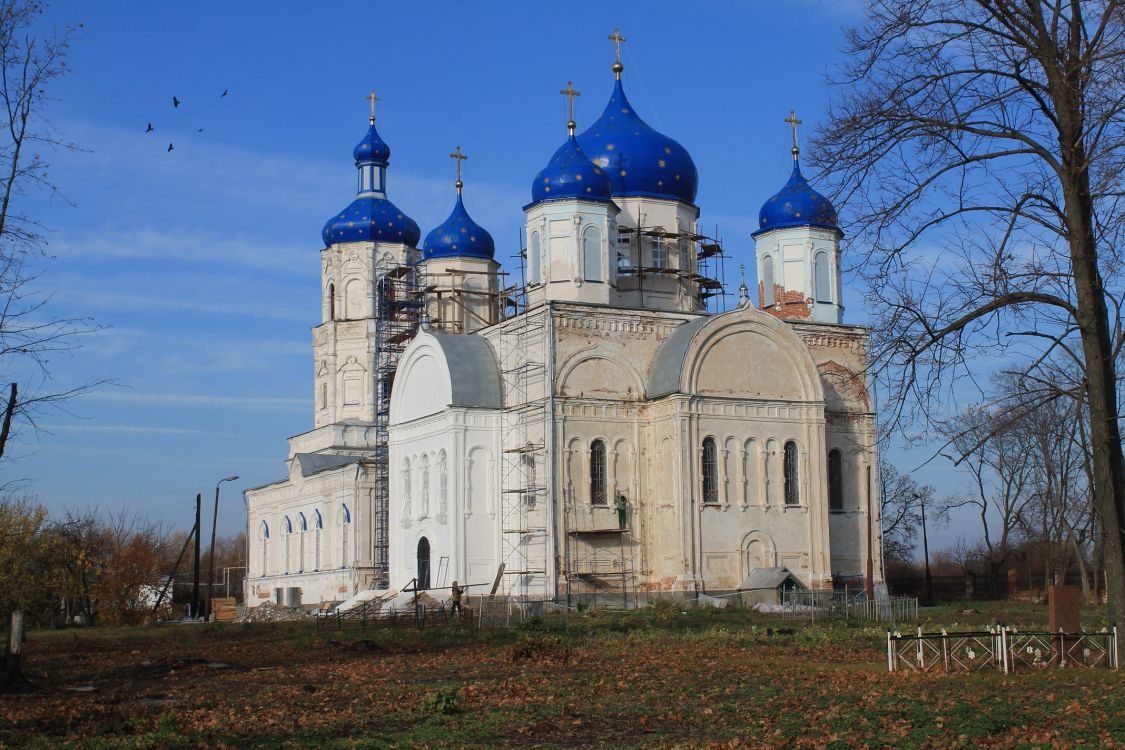 Зимарово. Церковь Боголюбской иконы Божией Матери. фасады