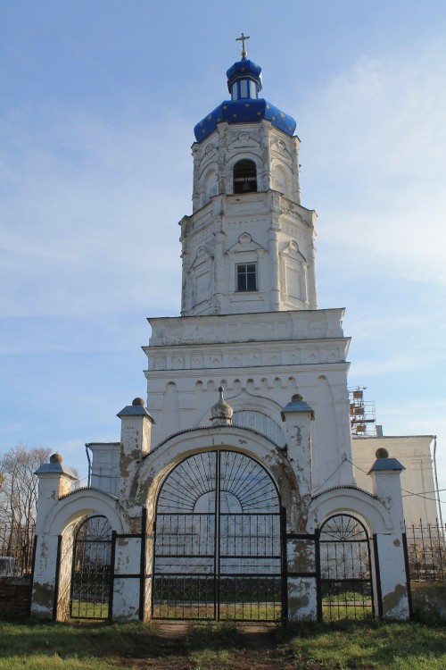 Зимарово. Церковь Боголюбской иконы Божией Матери. фасады