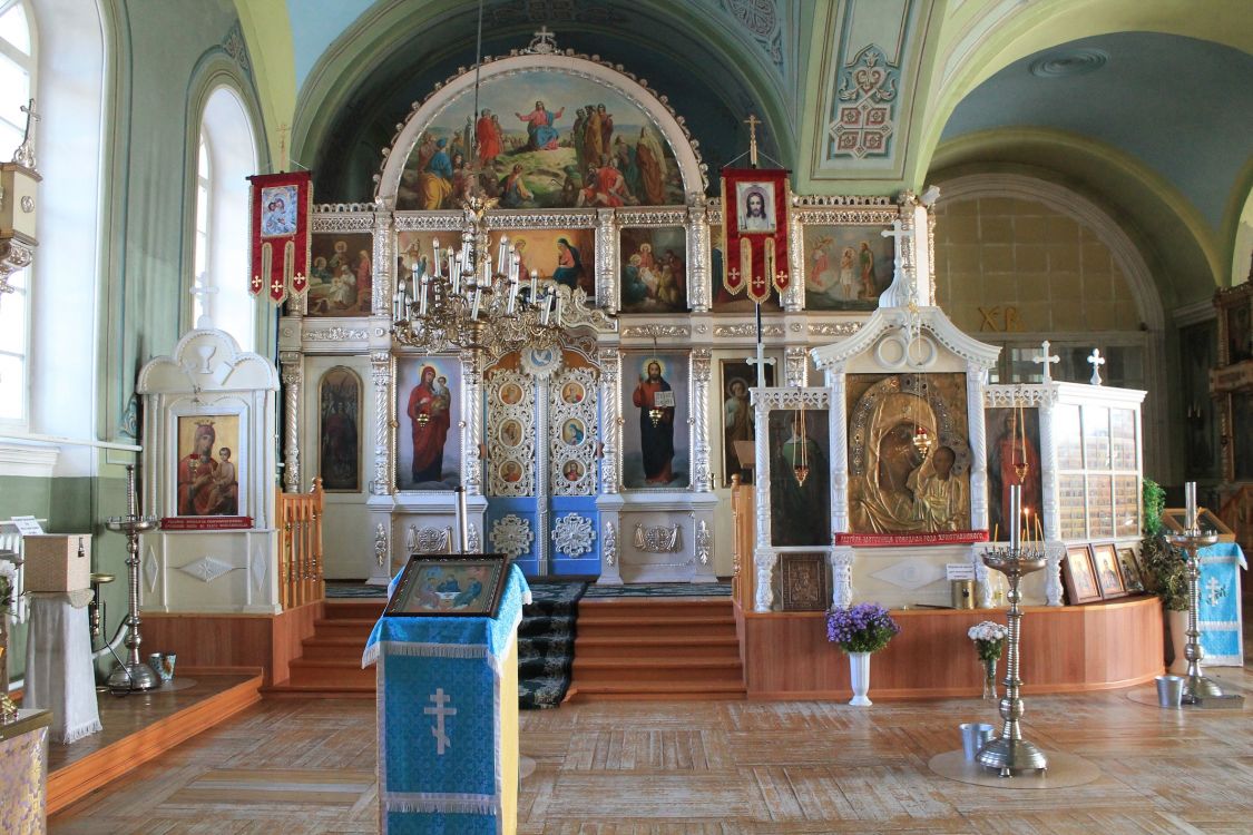 Церковь Боголюбской иконы Божией Матери, Зимарово (Александро-Невский район, Рязанская область). интерьер и убранство