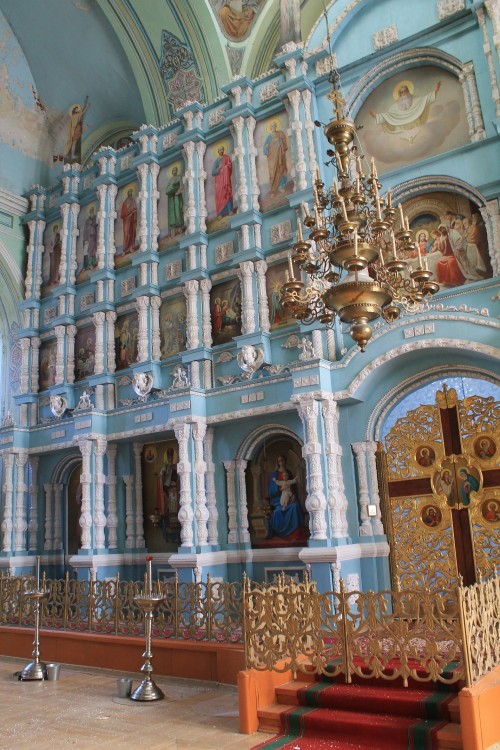 Церковь Боголюбской иконы Божией Матери, Зимарово (Александро-Невский район, Рязанская область). интерьер и убранство, Иконостас