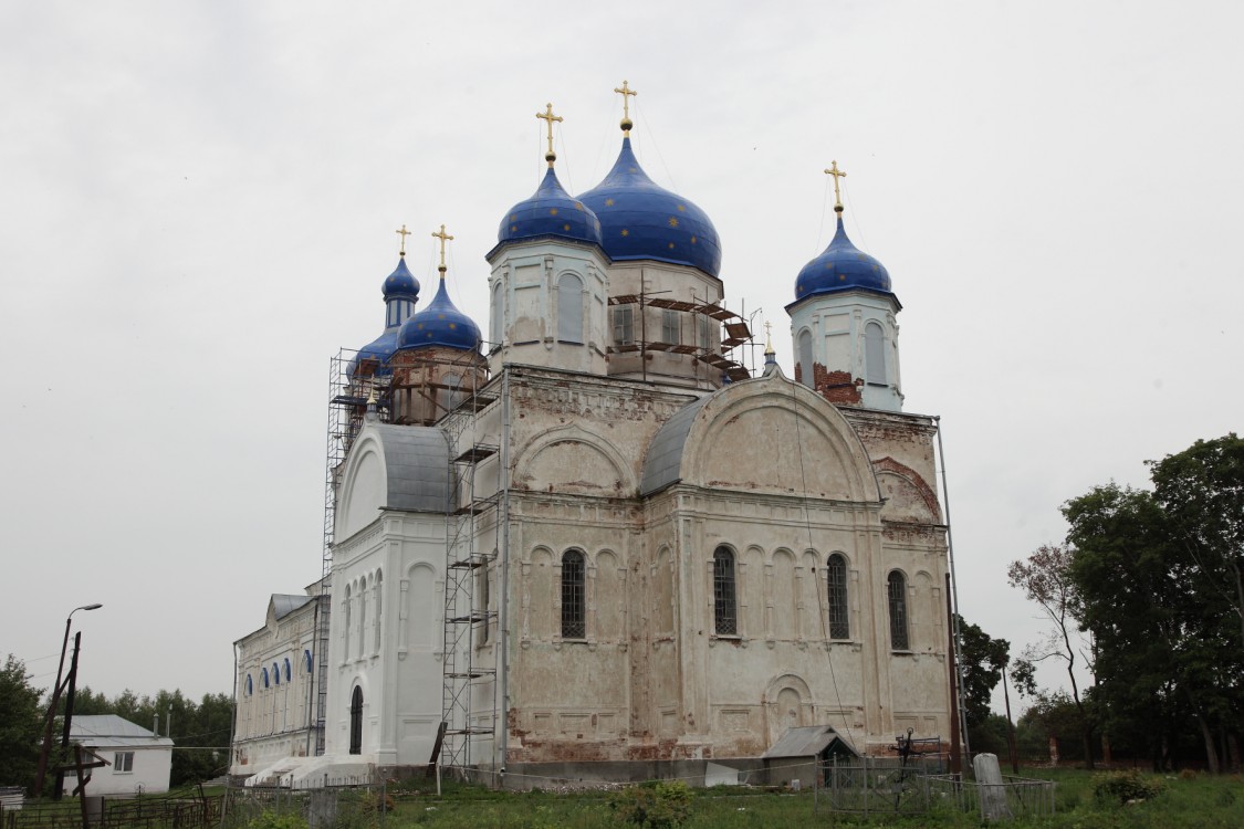 Зимарово. Церковь Боголюбской иконы Божией Матери. фасады