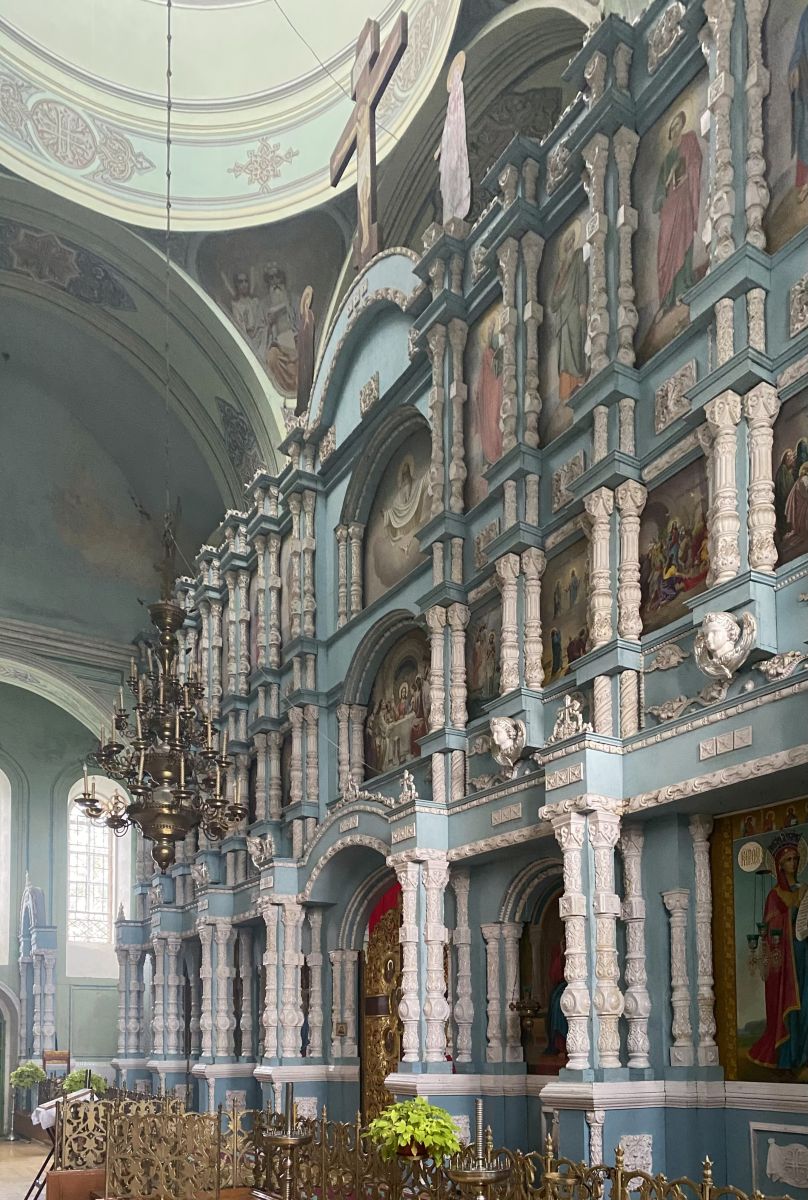 Церковь Боголюбской иконы Божией Матери, Зимарово (Александро-Невский район, Рязанская область). интерьер и убранство, Главный иконостас