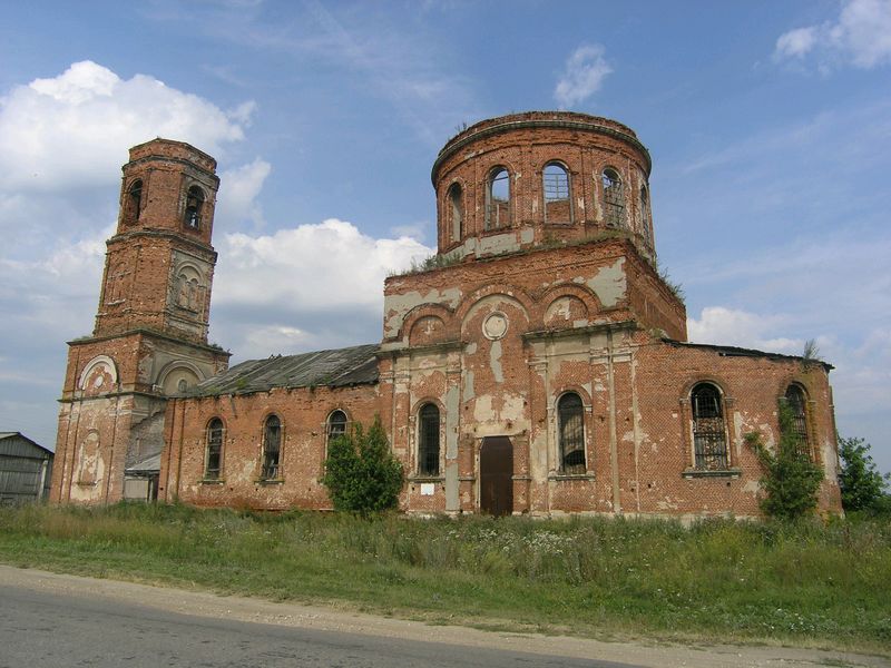 Павелец. Церковь Михаила Архангела. фасады