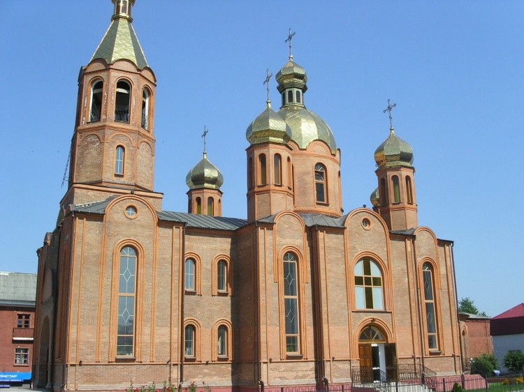 Жмеринка. Церковь Александра Невского. фасады