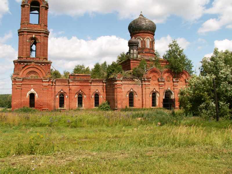 Церковь Благовещения Пресвятой Богородицы, Клин-Бельдин (Зарайский городской округ, Московская область). фасады