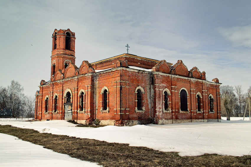 Церковь Рождества Христова, Григорьевское (Луховицкий городской округ, Московская область). фасады