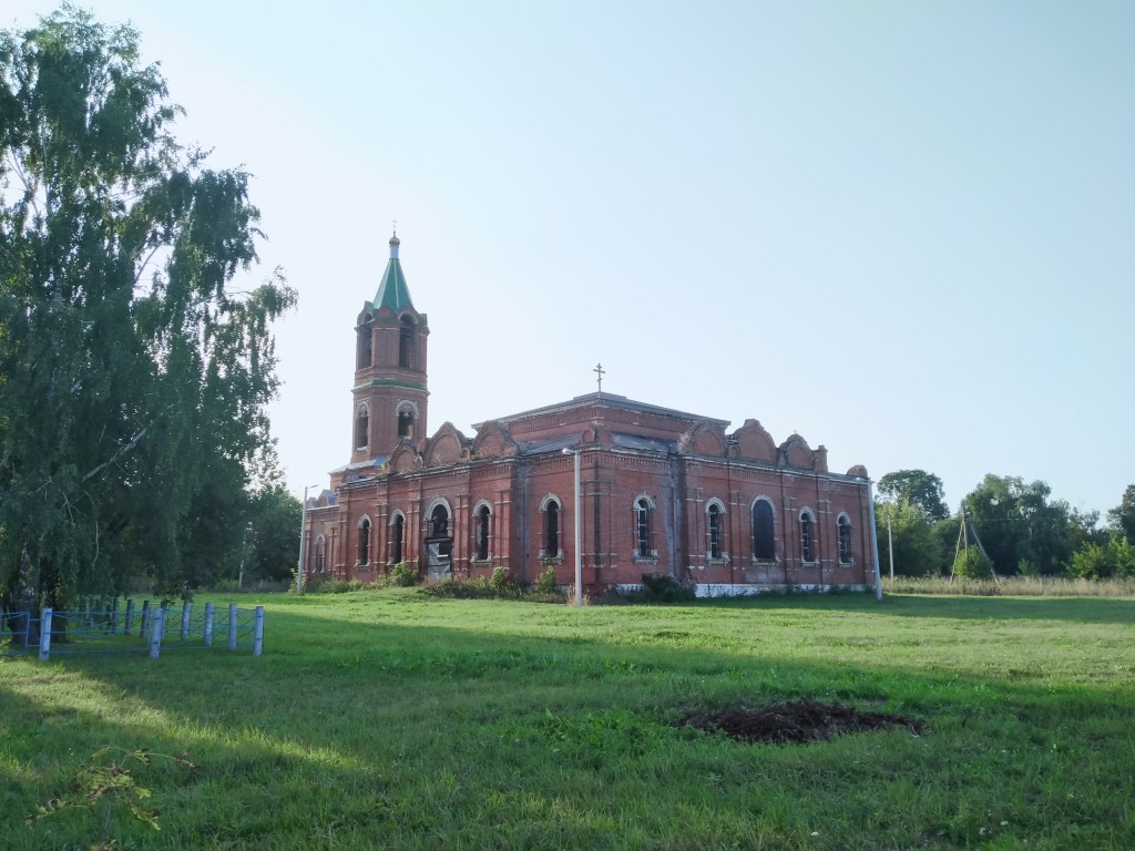 Церковь Рождества Христова, Григорьевское (Луховицкий городской округ, Московская область). общий вид в ландшафте
