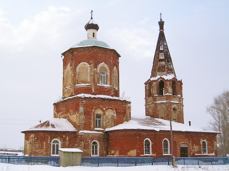 Церковь Троицы Живоначальной, Верхнетроицкое (Туймазинский район, Республика Башкортостан). фасады