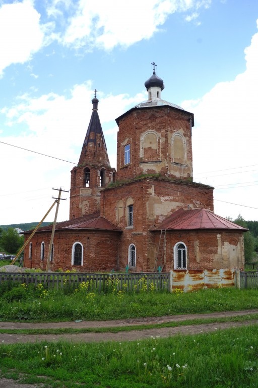 Церковь Троицы Живоначальной, Верхнетроицкое (Туймазинский район, Республика Башкортостан). фасады