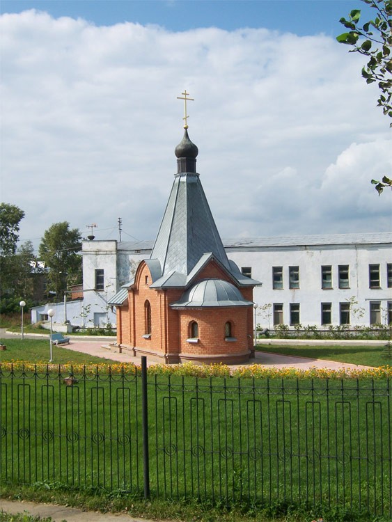 Фурманов. Церковь Рождества Пресвятой Богородицы. общий вид в ландшафте