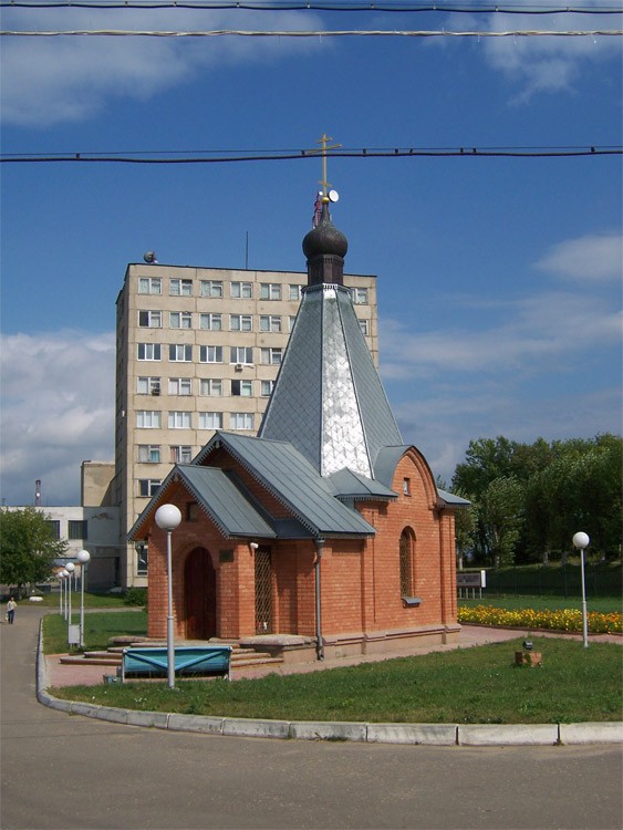 Фурманов. Церковь Рождества Пресвятой Богородицы. общий вид в ландшафте