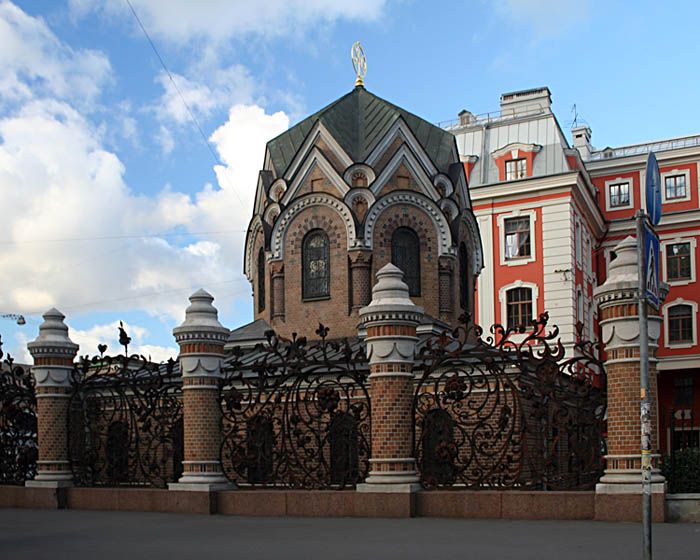 Часовня Иверской иконы Божией Матери при соборе Воскресения Христова, Центральный район (Санкт-Петербург, г. Санкт-Петербург). фасады, Вид с юга