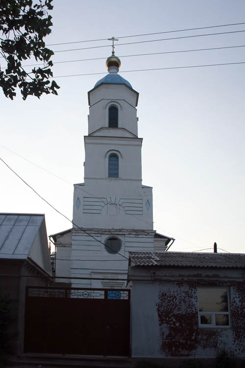 Аксай. Церковь Успения Пресвятой Богородицы. фасады, Колокольня