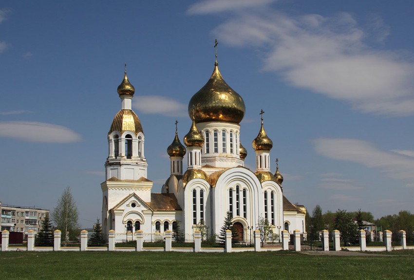 Церковь Благовещения Пресвятой Богородицы, Комсомольский (Чамзинский район, Республика Мордовия). фасады