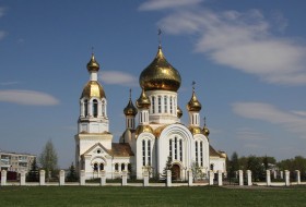 Комсомольский. Церковь Благовещения Пресвятой Богородицы