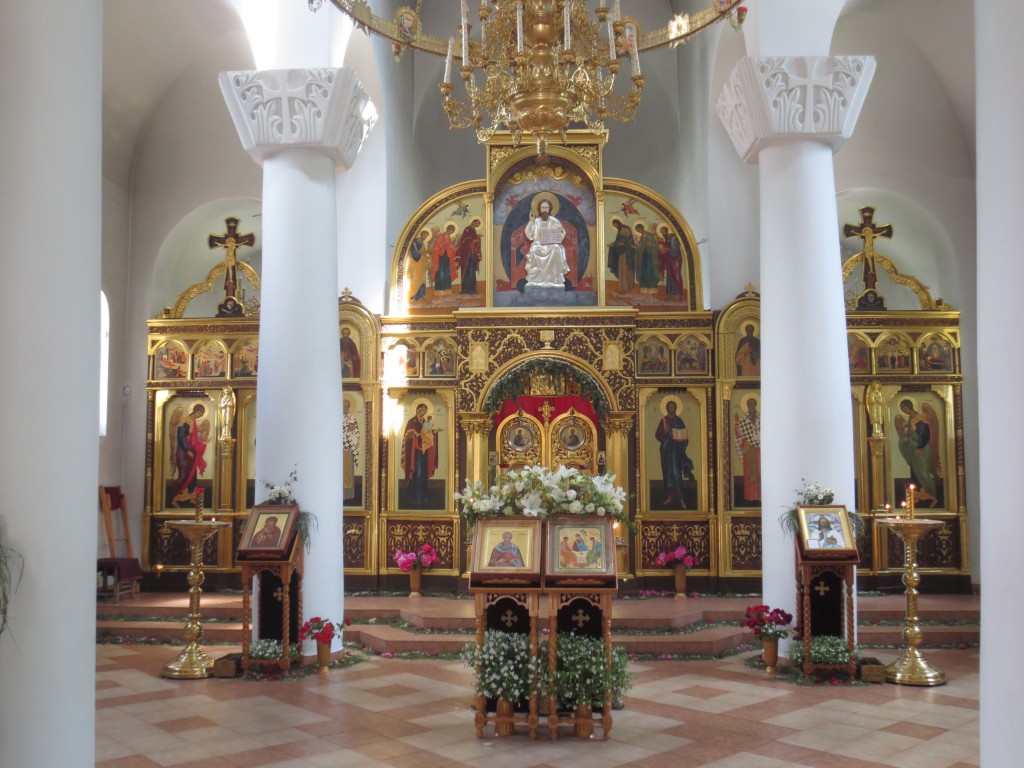 Церковь Харалампия Магнезийского (новая), Красная Поляна (Сочи, город, Краснодарский край). интерьер и убранство