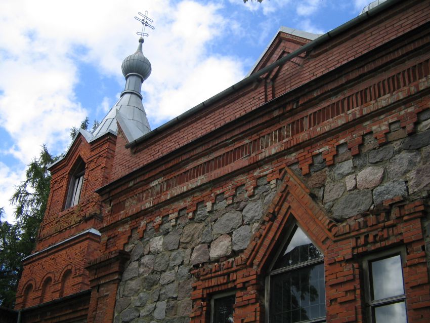 Церковь Сретения Господня, Сканькалне (Валмиерский край, Латвия). архитектурные детали