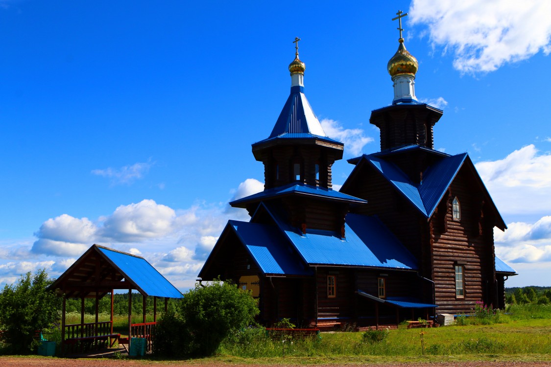 Красноозерное. Церковь Рождества Христова. фасады