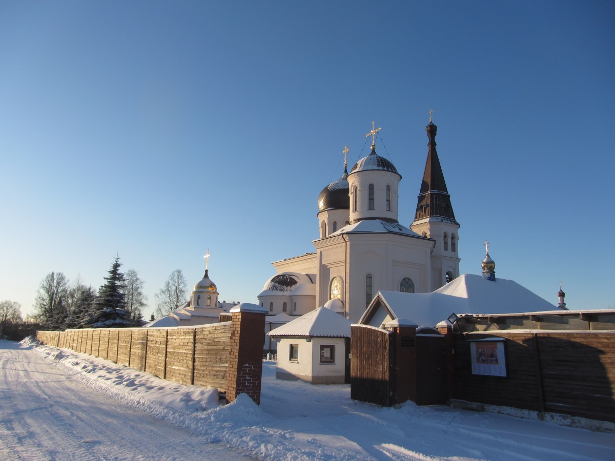 Константино-Еленинский монастырь, Ленинское (Выборгский район, Ленинградская область). фасады