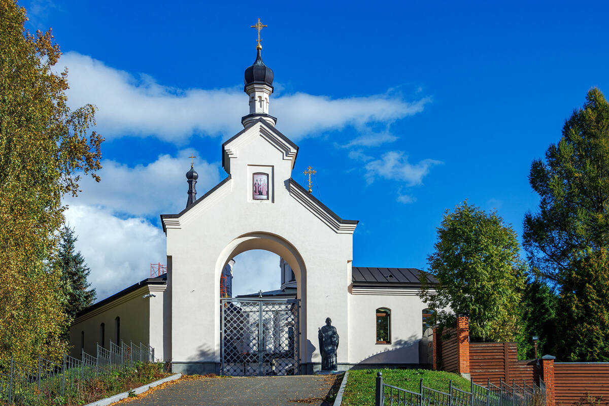 Константино-Еленинский монастырь, Ленинское (Выборгский район, Ленинградская область). фасады