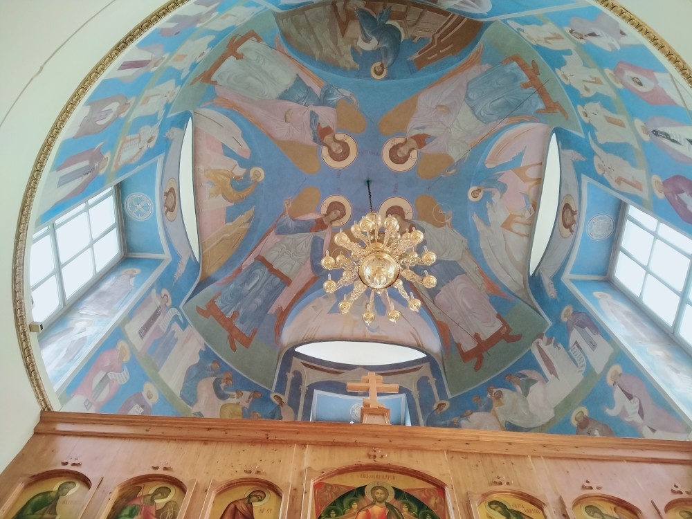 Роспись потолков в храмах мира