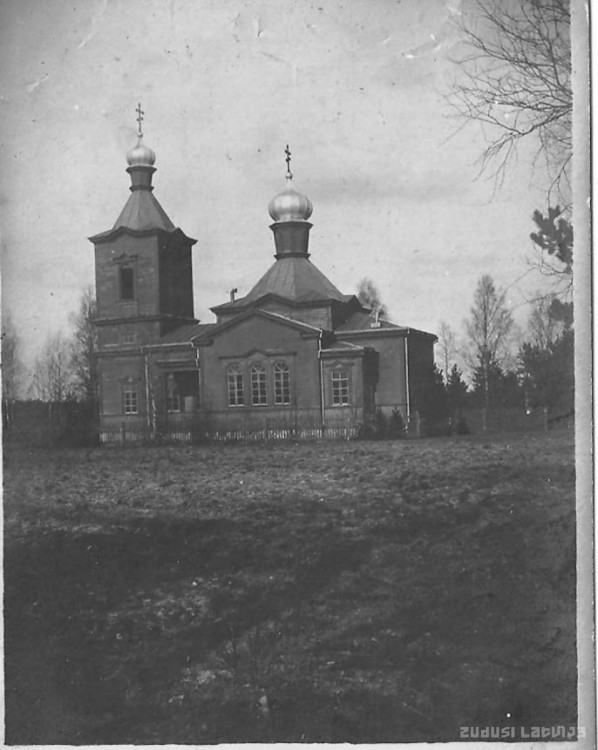 Палсмане. Церковь Благовещения Пресвятой Богородицы. архивная фотография, Фото с сайта http://www.zudusilatvija.lv/