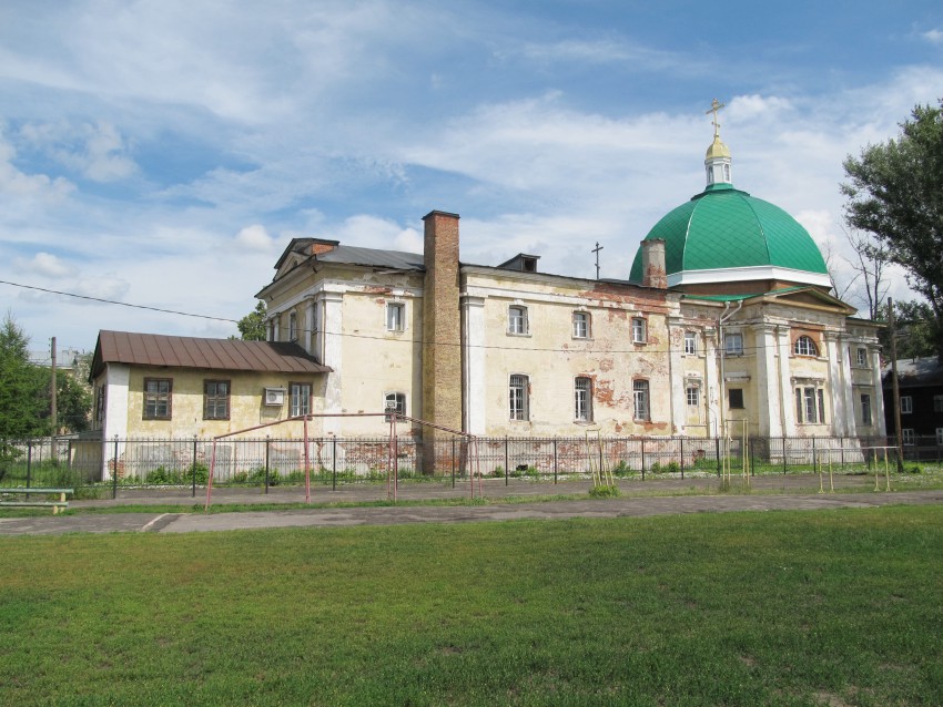 Канавинский район. Церковь Спаса Преображения в Старом Канавине. фасады