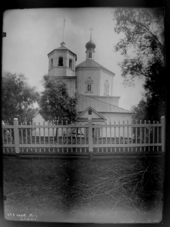 Церковь Воскресения Христова, Клин (Куньинский район, Псковская область). архивная фотография, фото первая треть XX в. Федеральное государственное бюджетное учреждение культуры 