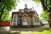 Церковь Преображения Господня, Алтарная часть церкви.<br>, Лимбажи, Лимбажский край, Латвия