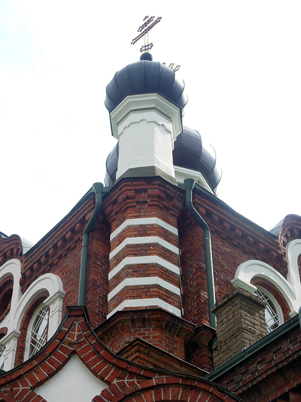 Церковь Преображения Господня, Лимбажи (Лимбажский край, Латвия). архитектурные детали, Деталь кирпичной кладки