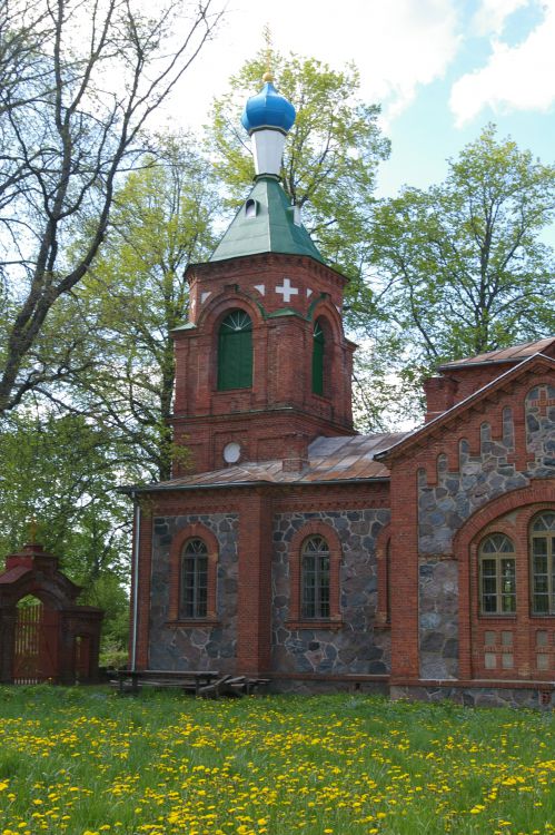 Церковь Рождества Христова, Алоя (Лимбажский край, Латвия). фасады