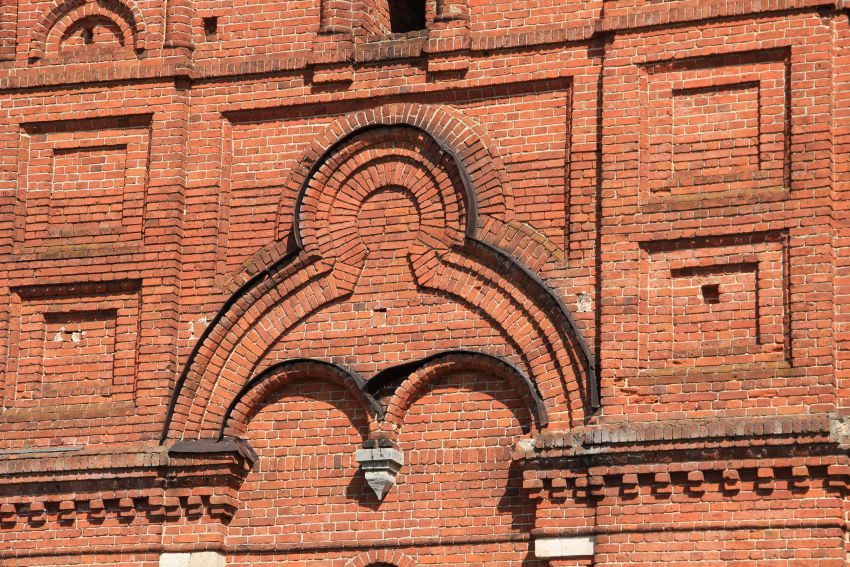Красное. Церковь Казанской иконы Божией Матери. архитектурные детали